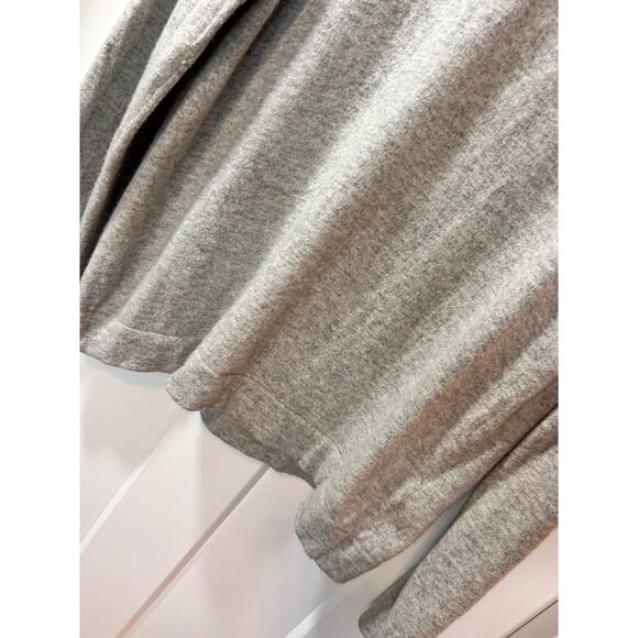 J. Crew Women’s Heather Wool Knit Crewneck Sweater Pullover Gray Size Large - Picture 5 of 11